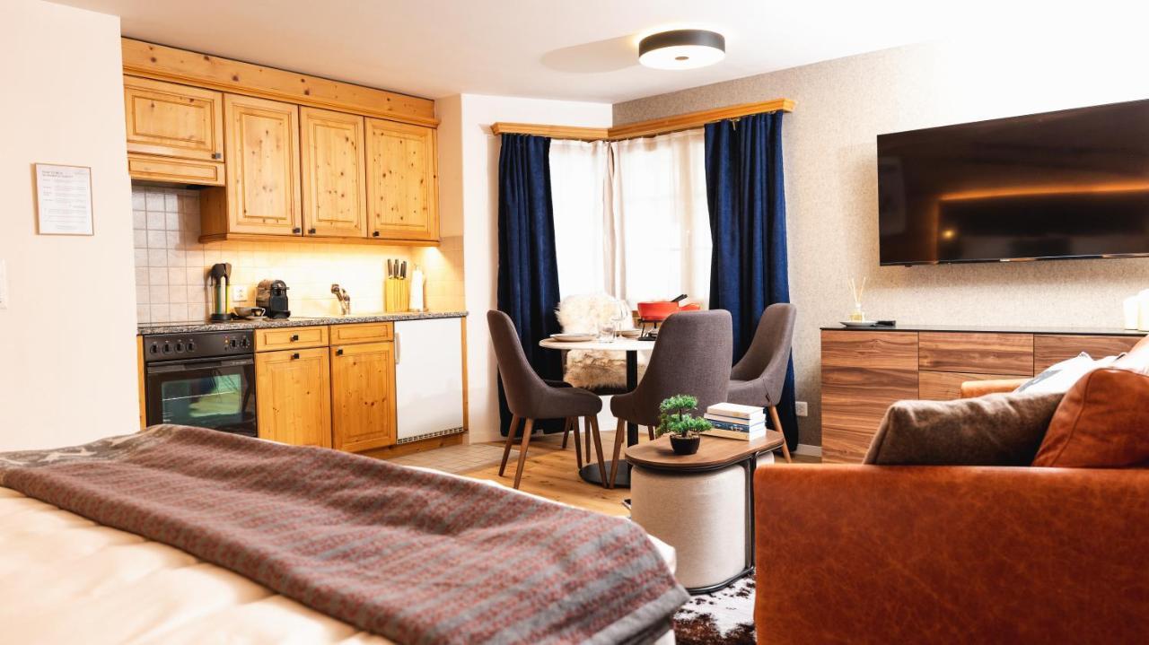 Wunderstay Alpine 16 Chic Studio Central Location Klosters Exterior photo